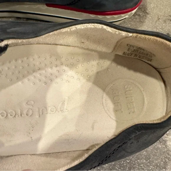 Paul Green Carly 2.0 Indigo Blue Nubuk Suede Sneakers Size 9.5 UK 7 EUC - Picture 8 of 9